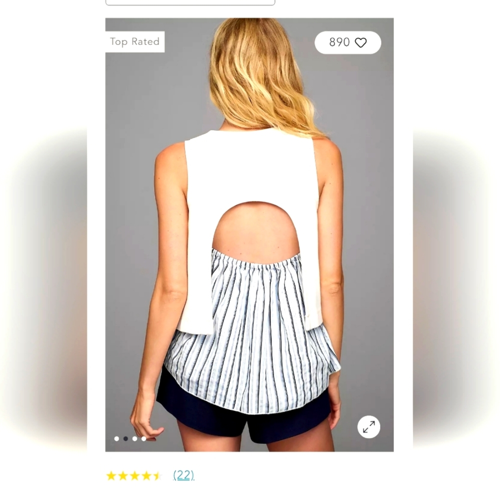 Brand new Anthropology top